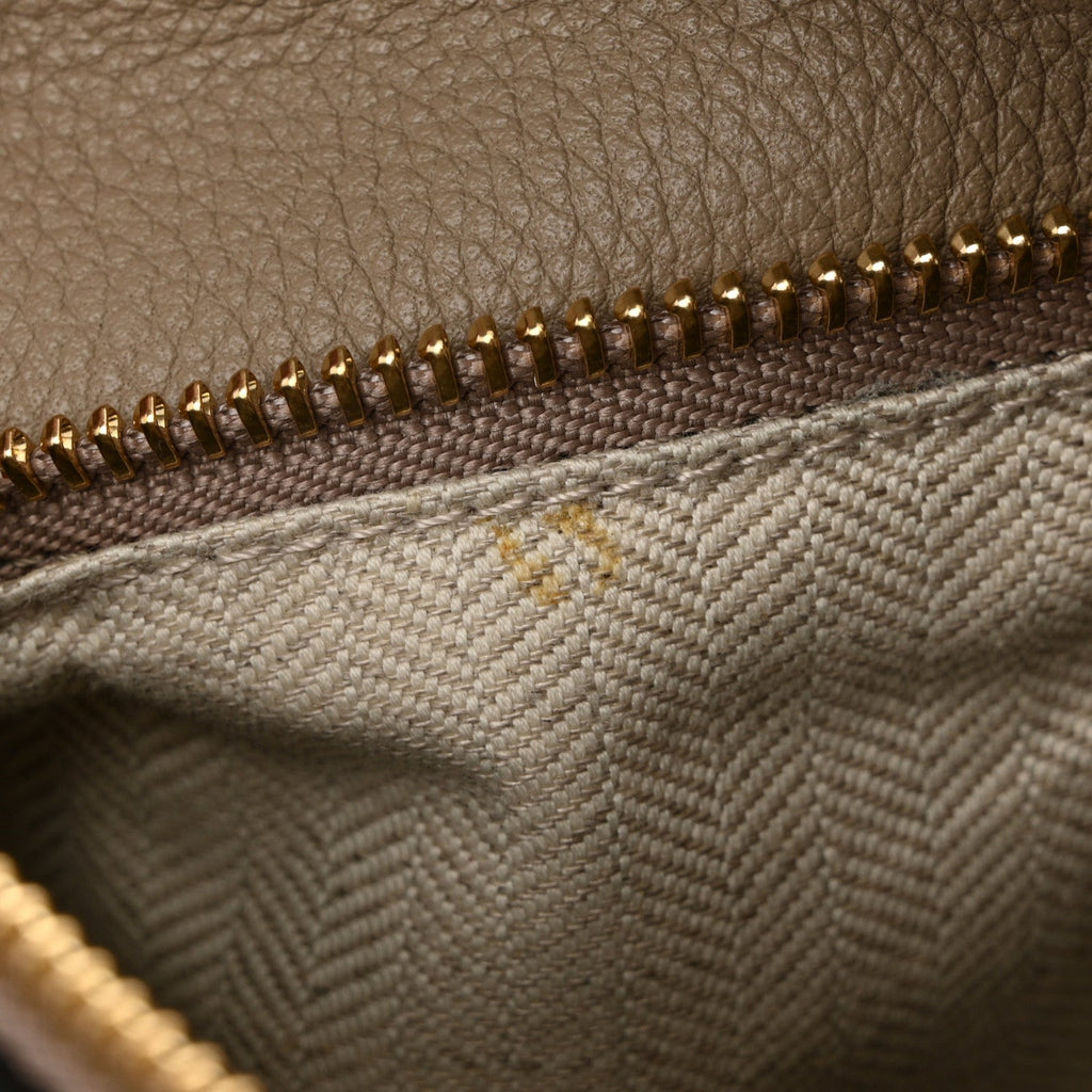 Grained Calfskin Small Puzzle Bag Sand Mink