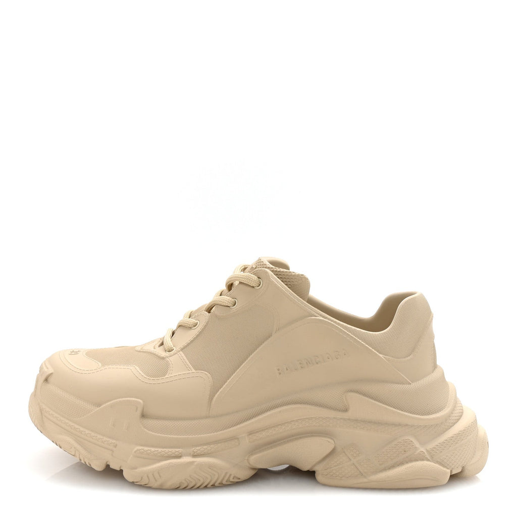 EVA Molded Womens Triple S Sneakers 39 Taupe