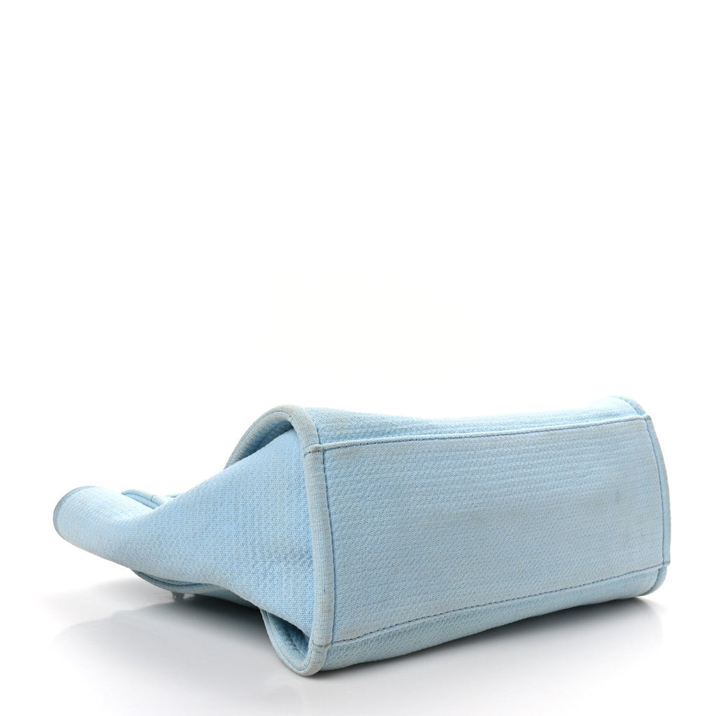 Mixed Fibers Small Deauville Tote Light Blue
