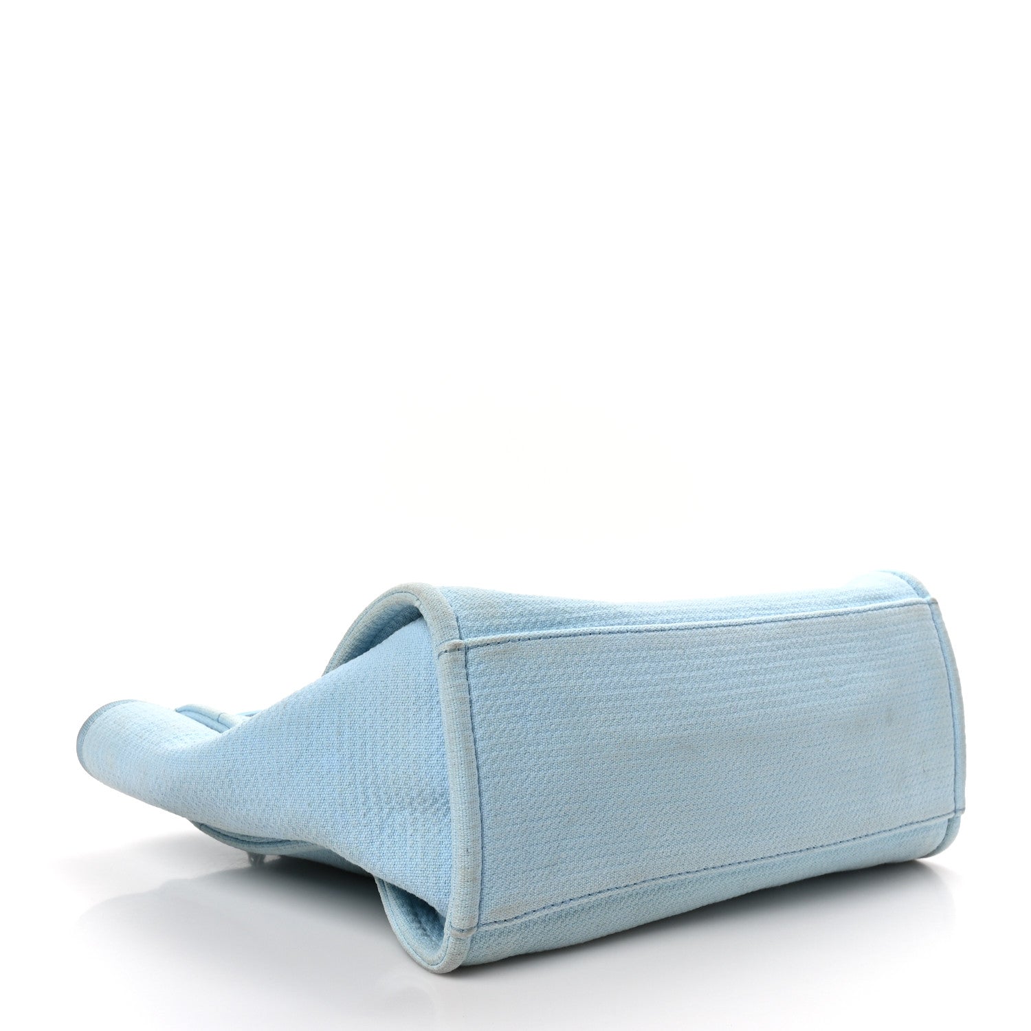 Mixed Fibers Small Deauville Tote Light Blue