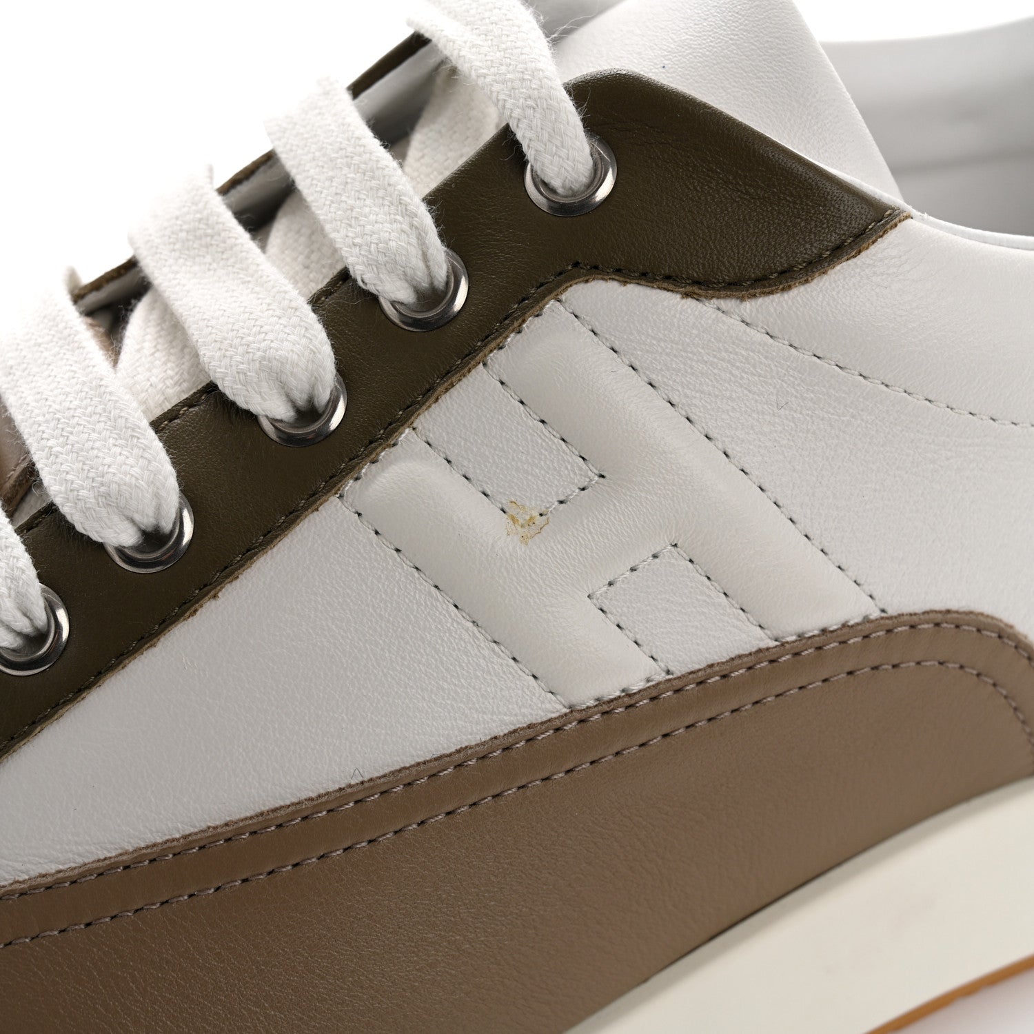 Calfskin Suede Mens Trail Sneakers 42 Beige Glaise Multicolor