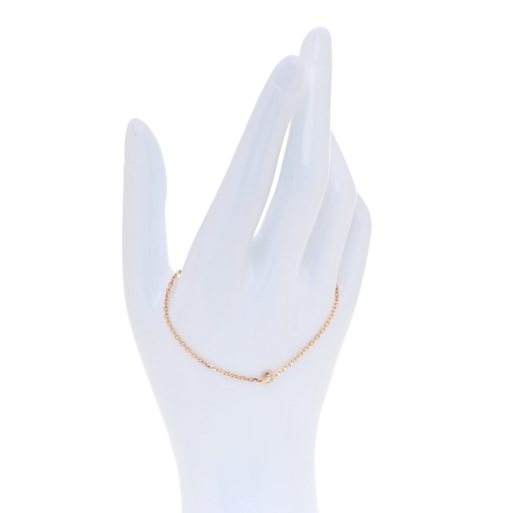18K Pink Gold Diamond SM D'Amour Bracelet