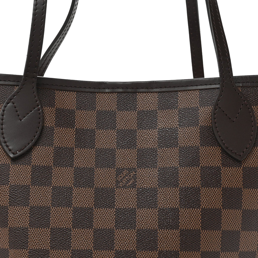 Damier Ebene Neo Neverfull MM Rose Ballerine
