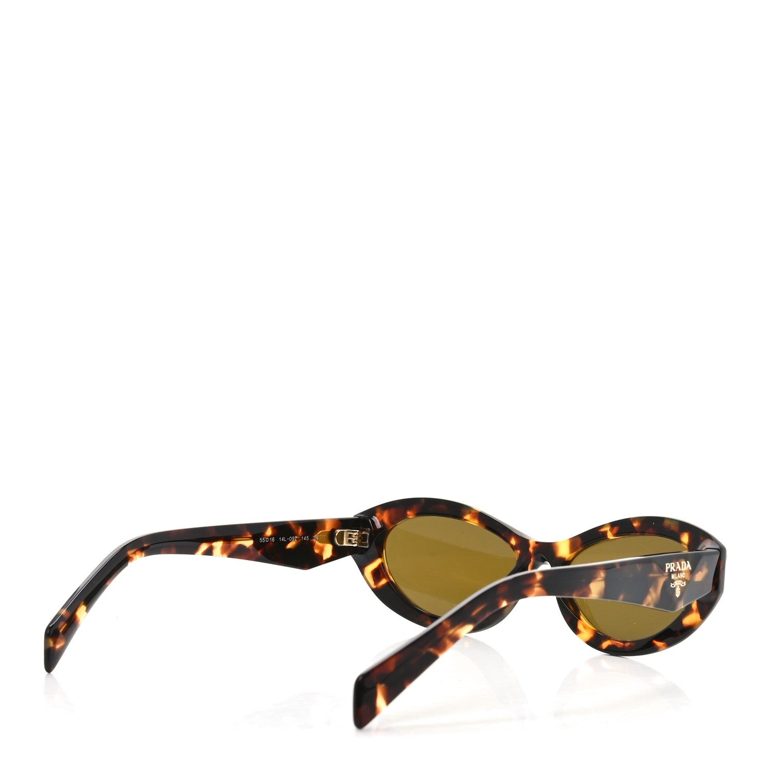 Acetate Oval Sunglasses SPR 26Z Tortoise