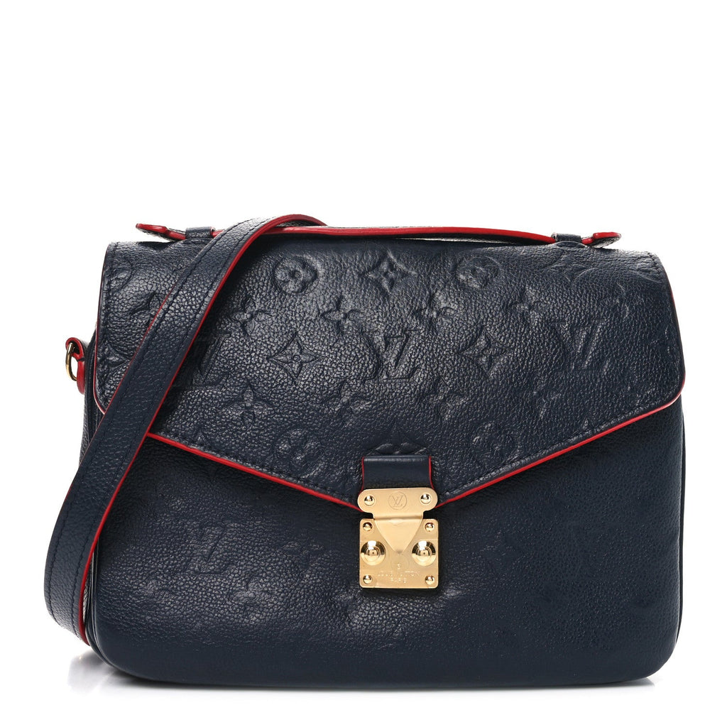 Empreinte Pochette Metis Marine Rouge