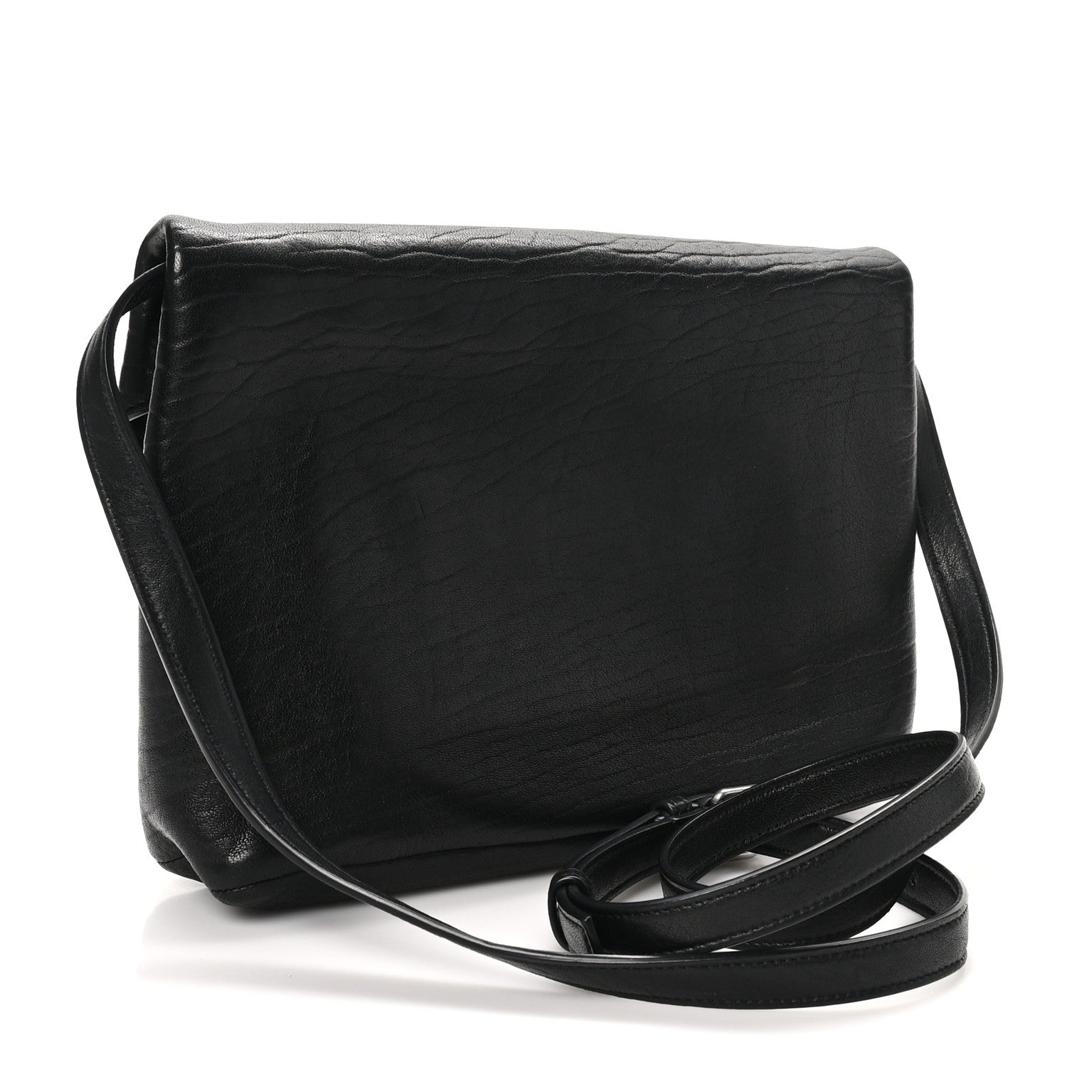Lambskin Cassandre Envelope Messenger Black