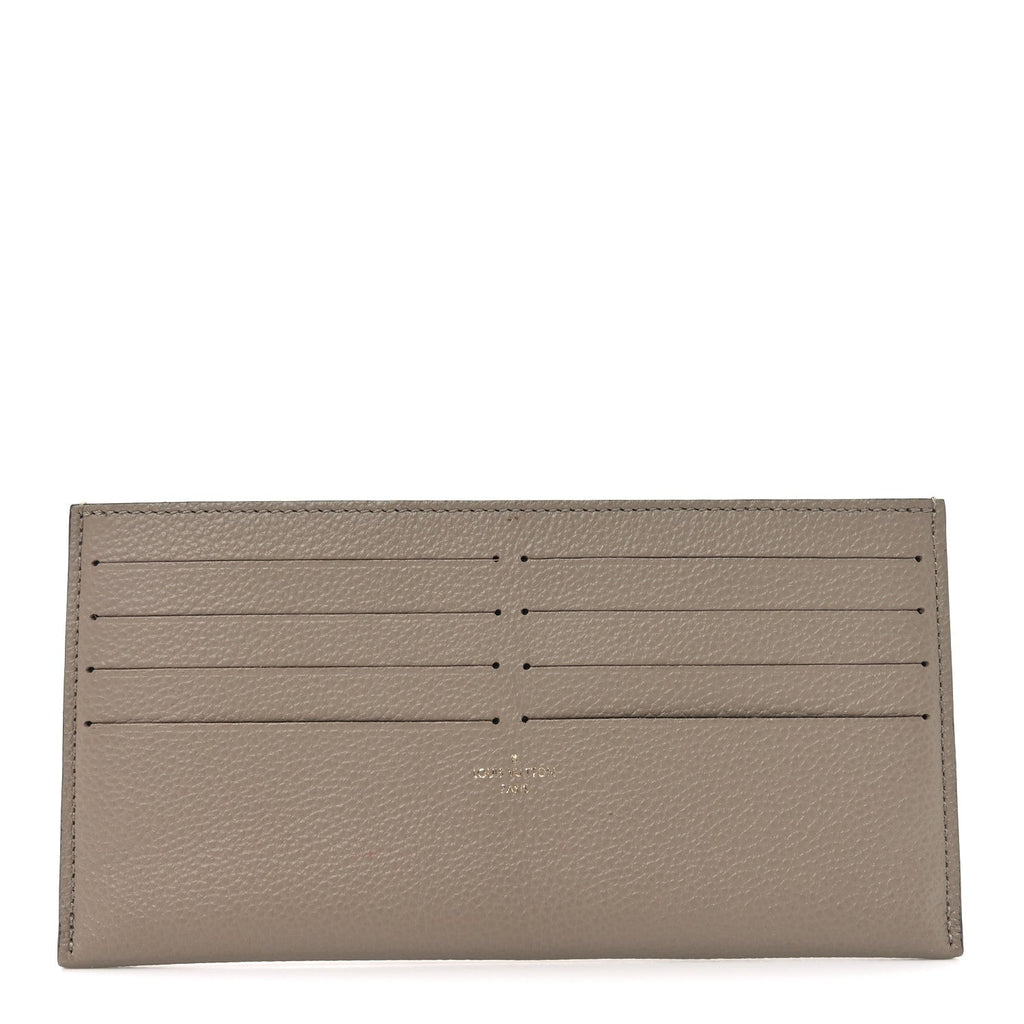 Calfskin Felicie Chain Wallet Card Holder Insert Galet