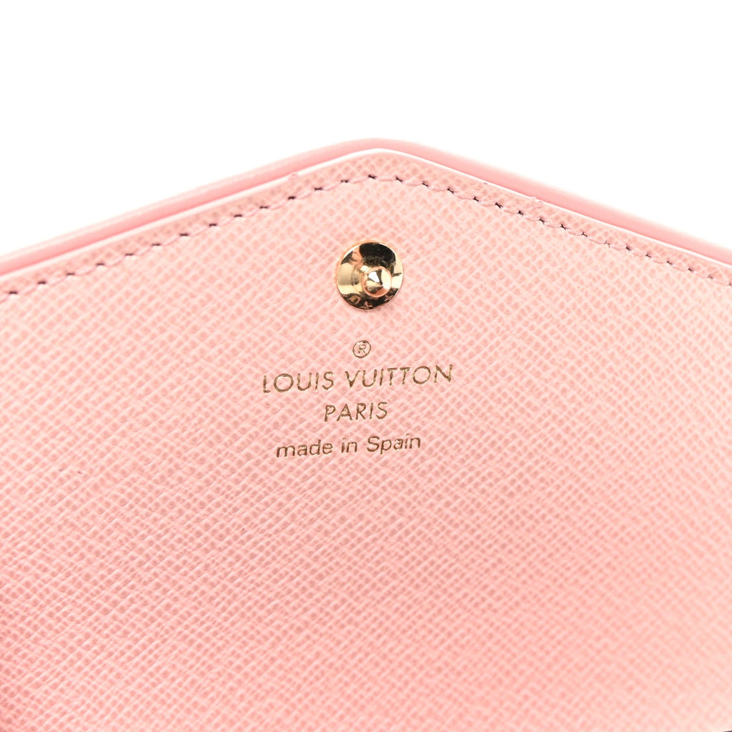 Monogram Fall For You Sarah Wallet Black