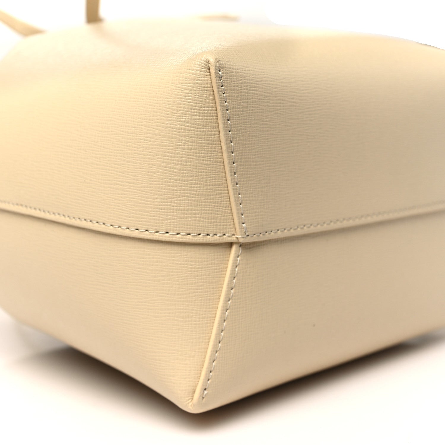 Calfskin Mini Bucket Bag Dune