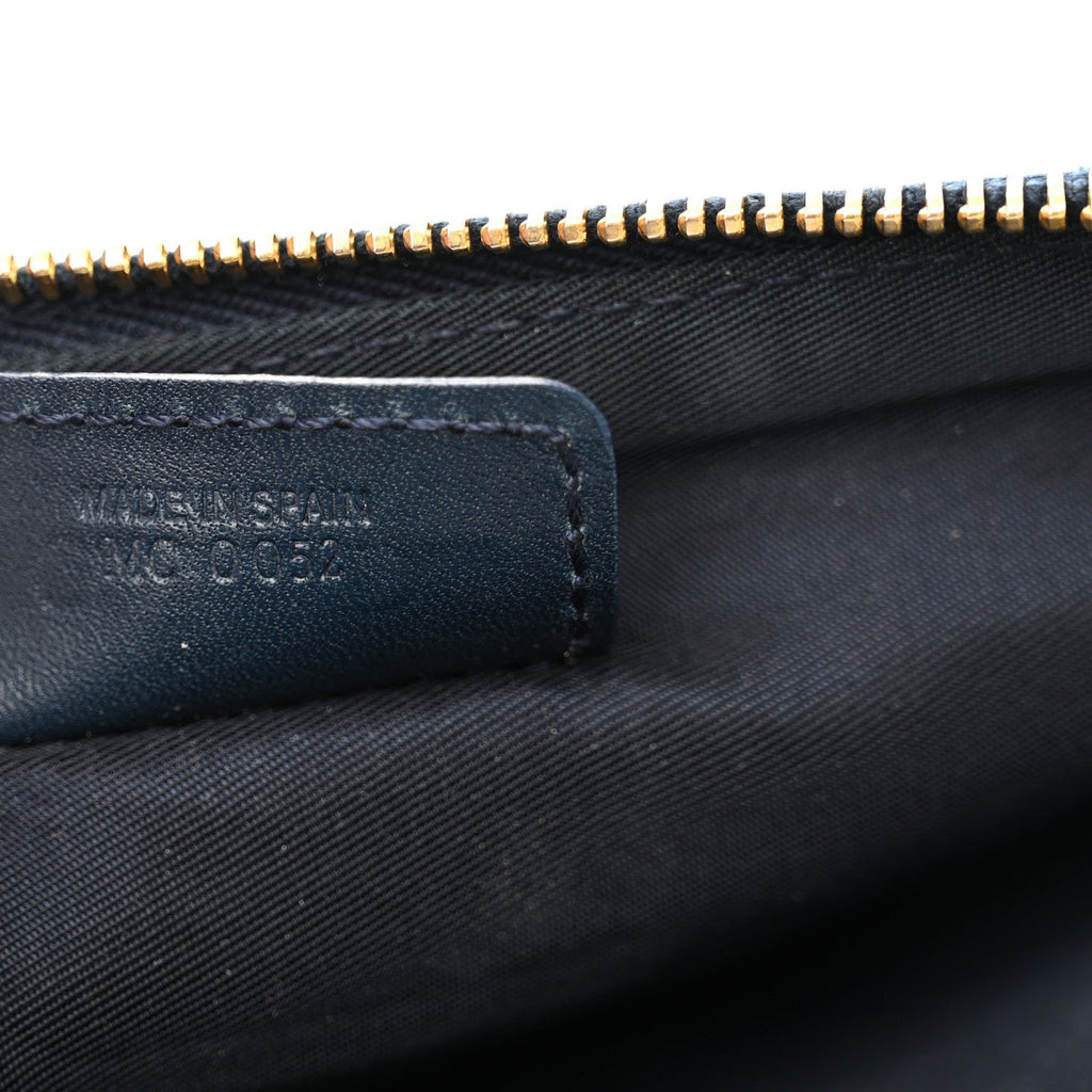 Monogram Mini Saddle Pochette Navy