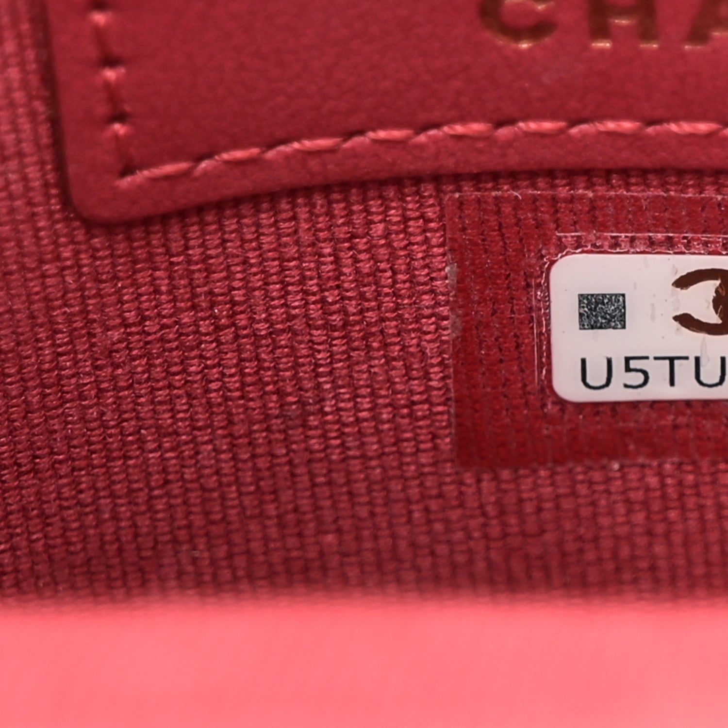 Jersey Quilted Micro Mini Flap Black