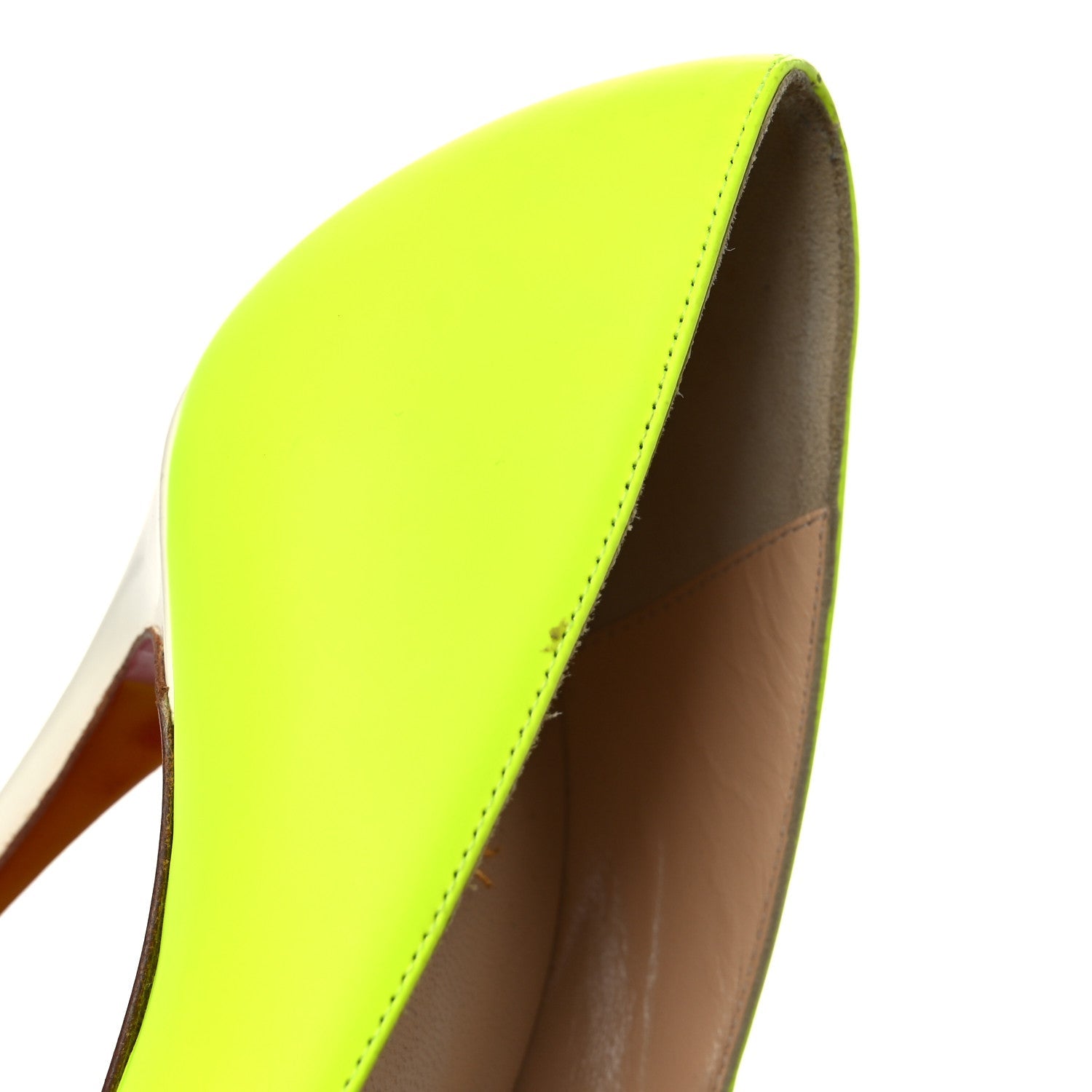 Matte Calfskin Jazz Calf Fluo So Kate 120 Pumps 38 Jaune White