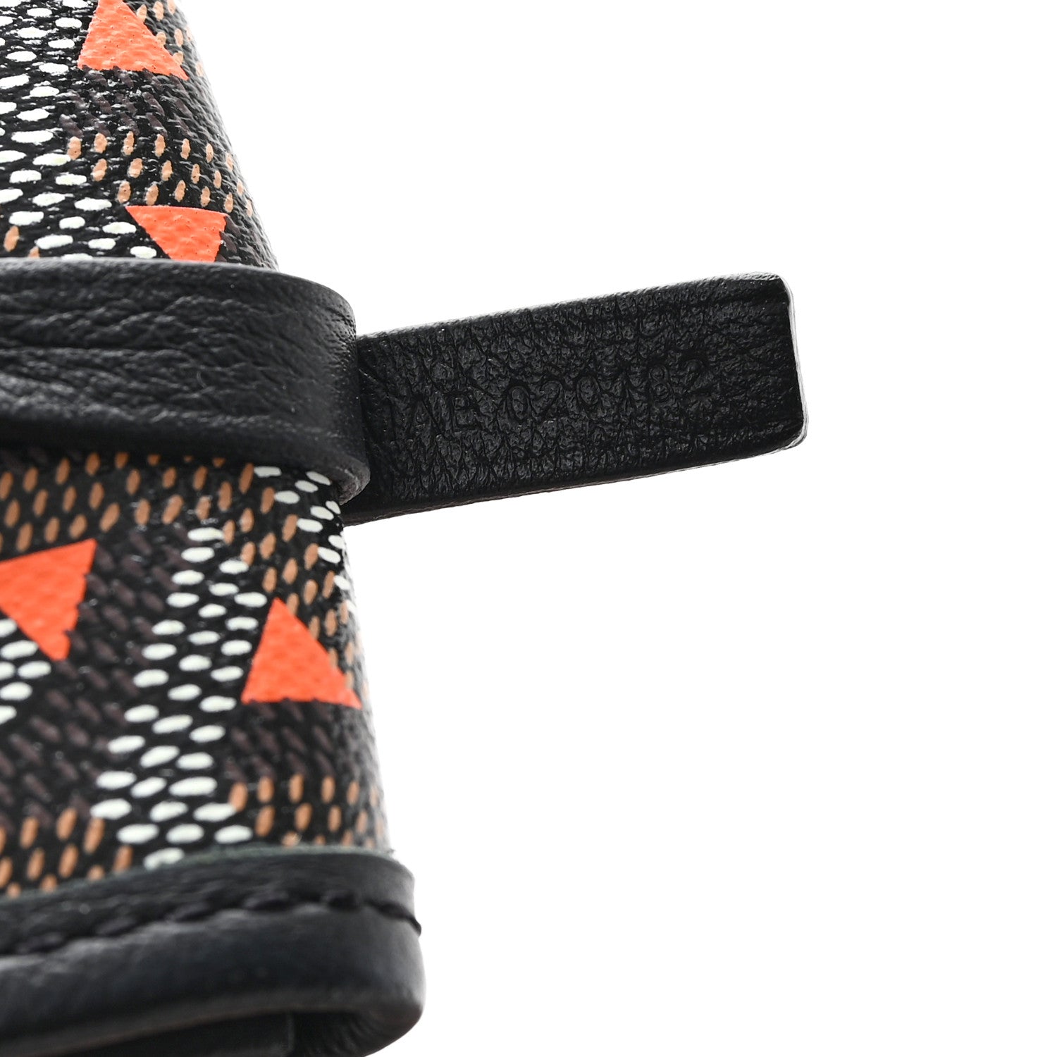 Goyardine Saint Louis Claire Voie PM Black Orange