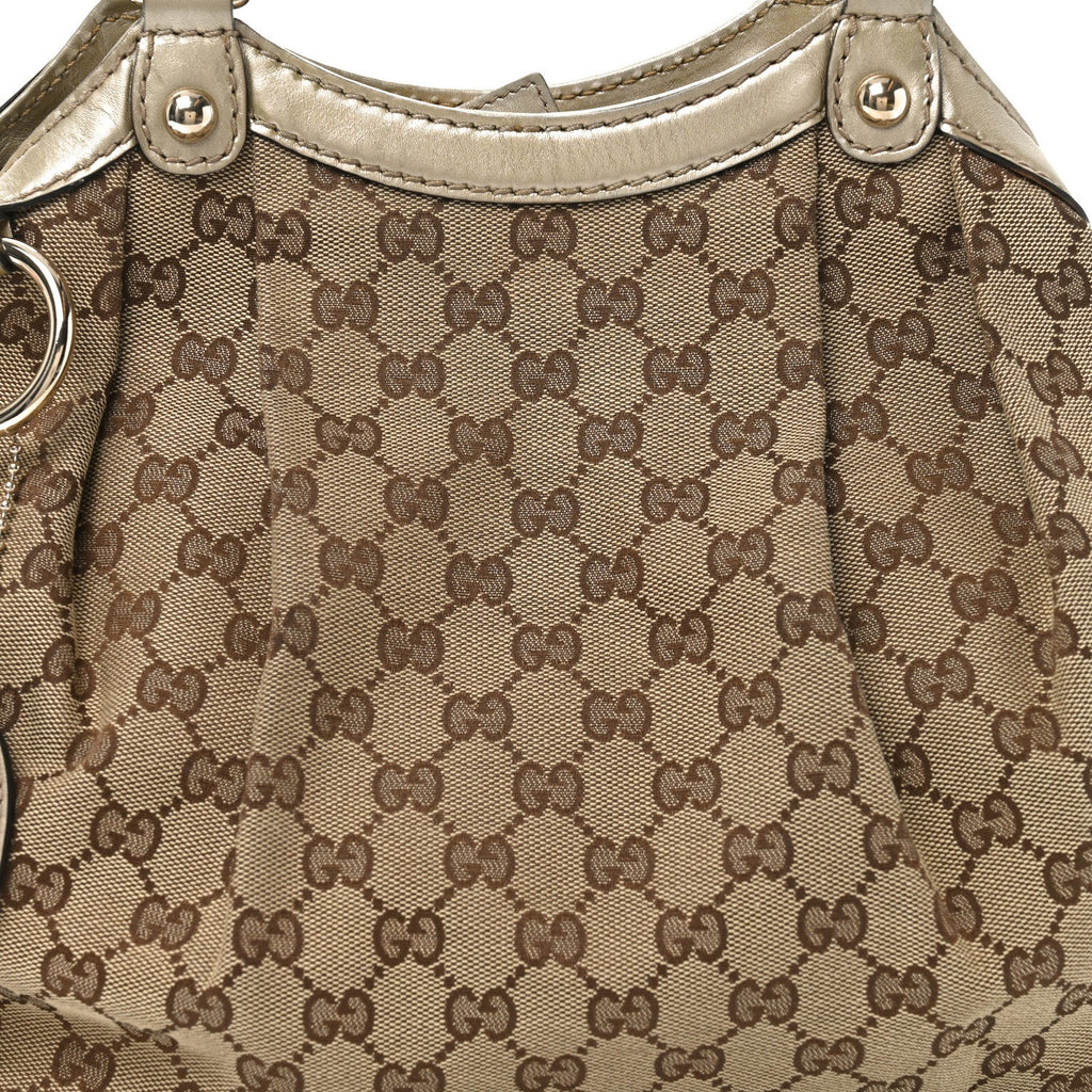 Monogram Medium Sukey Tote Champagne