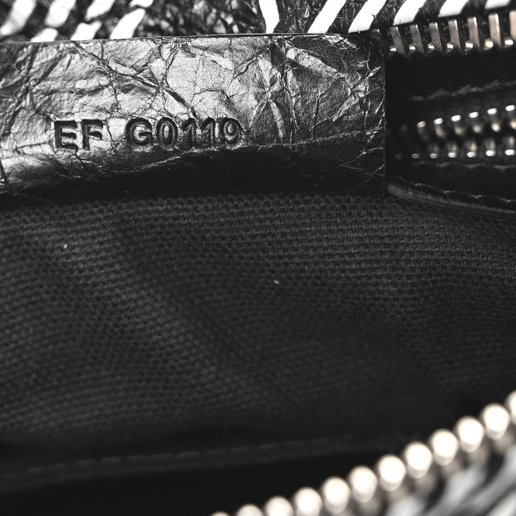 Lambskin Small Logo Pandora Black