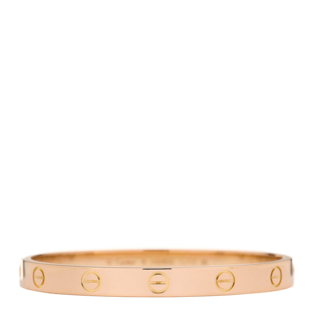 18k Pink Gold Love Bracelet 16