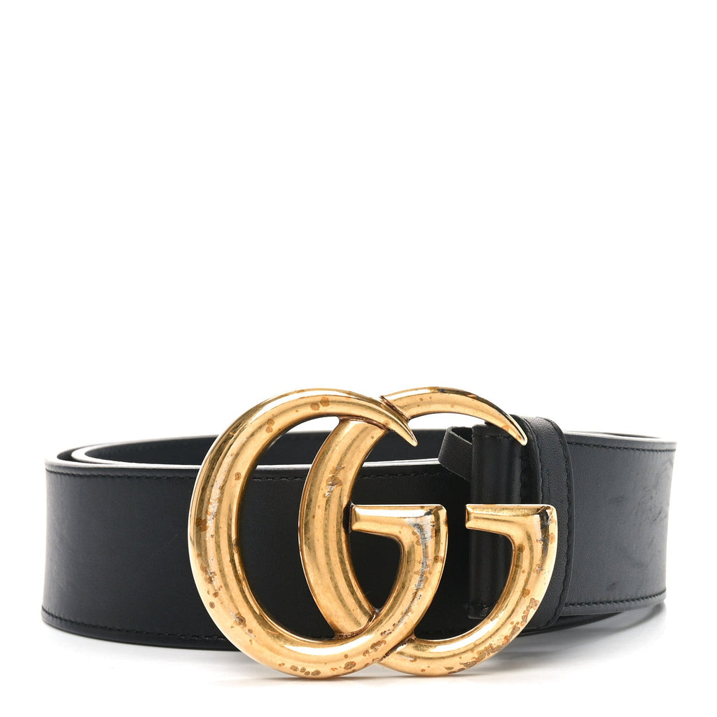 Calfskin Double G 40mm Belt 85 34 Black