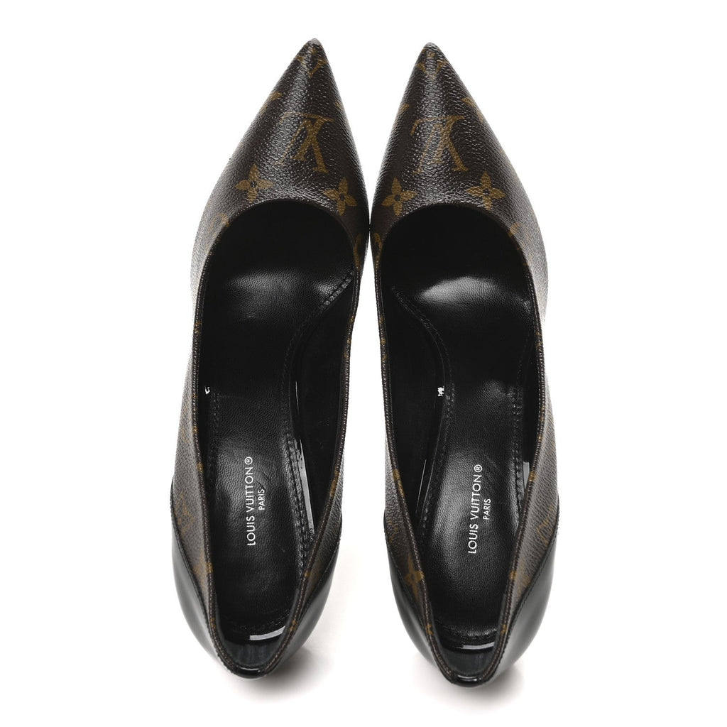 Monogram Cherie Pumps 40 Black