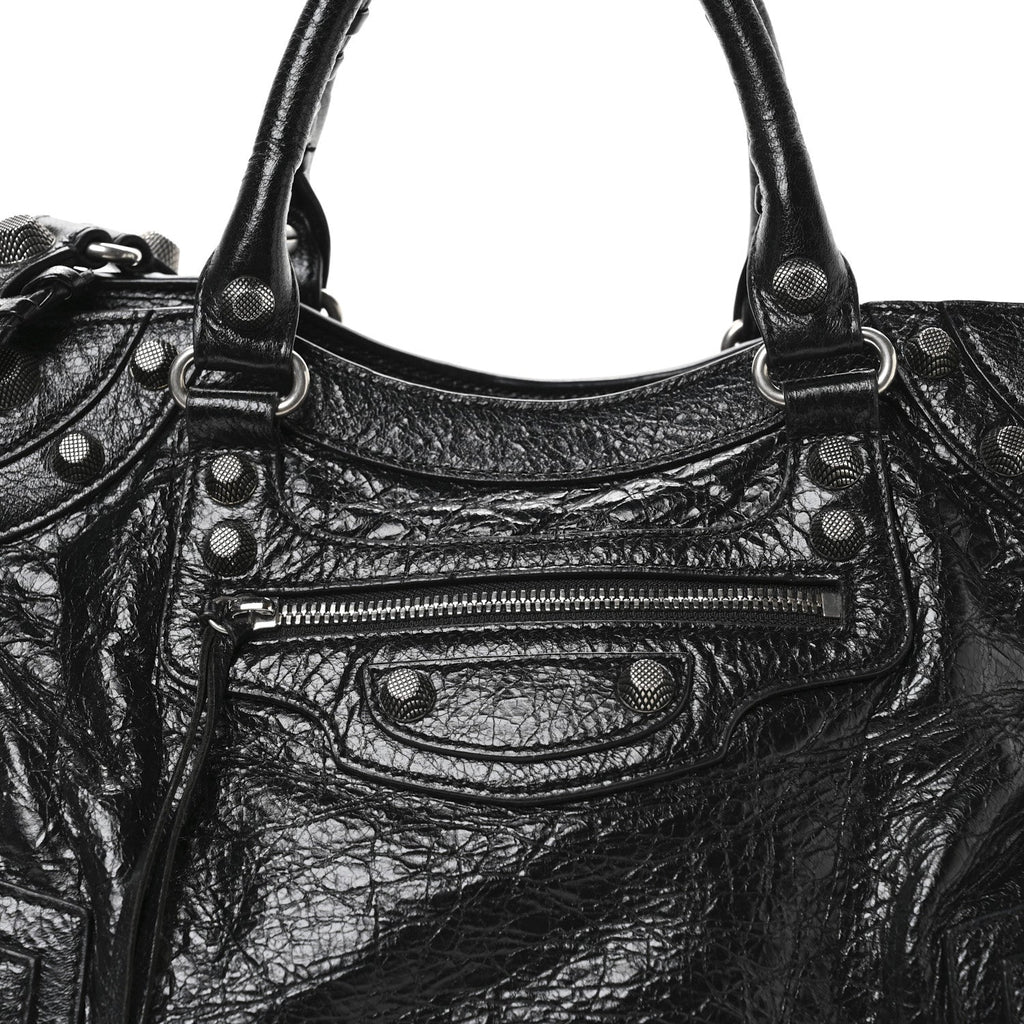 Agneau Arena Neo Cagole City Handbag Black