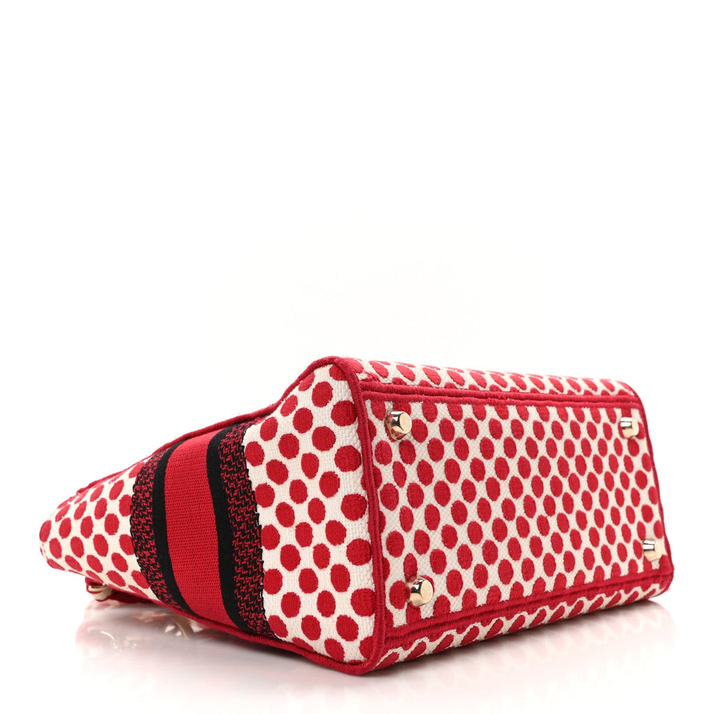 Canvas Medium DiorAmour Dots Lady D-Lite Red