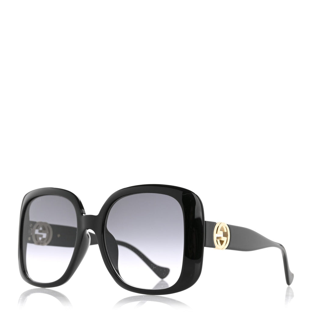 Acetate Square Frame GG1029SA Sunglasses Black
