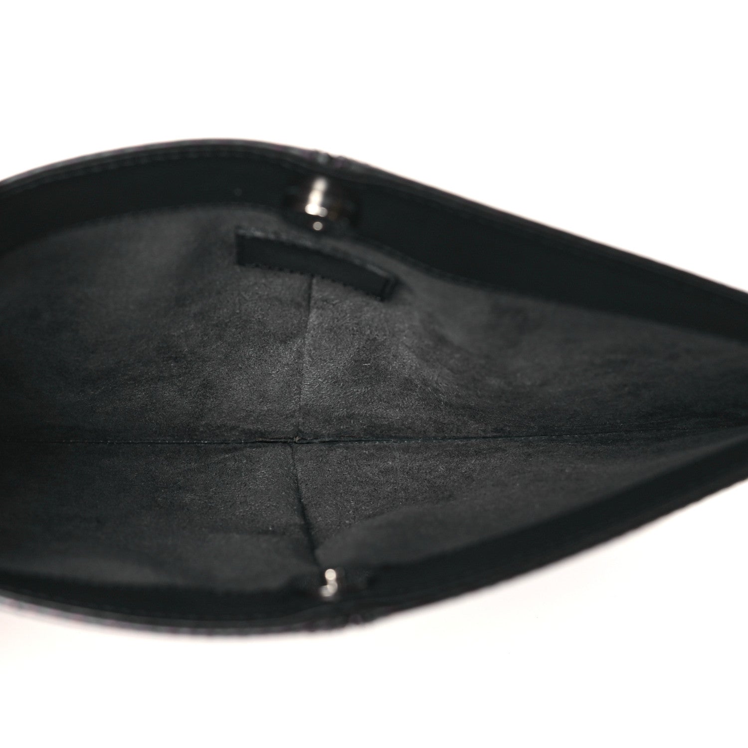 Epi Demi Lune Pochette Black