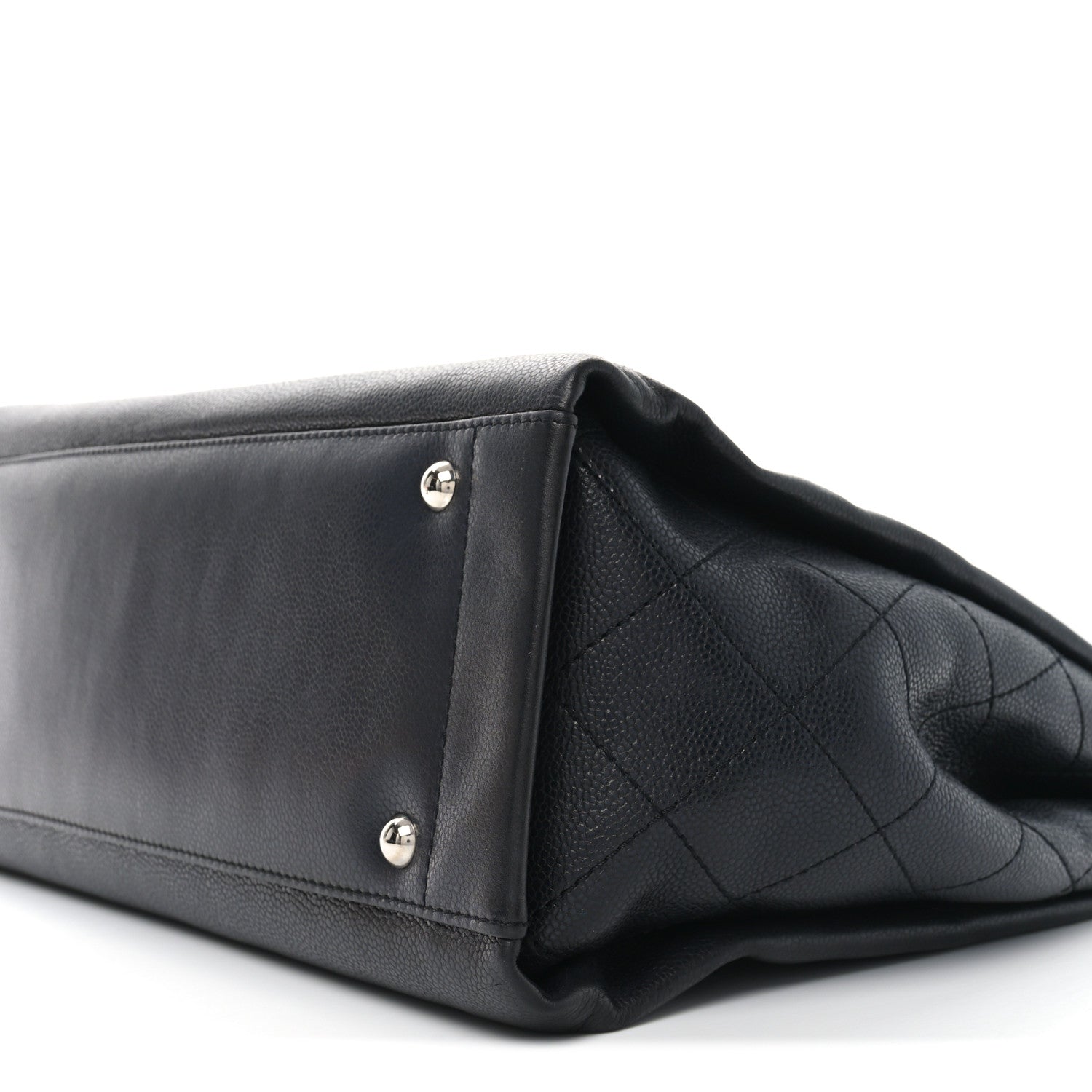 Caviar Executive Cerf Shopper Tote Black