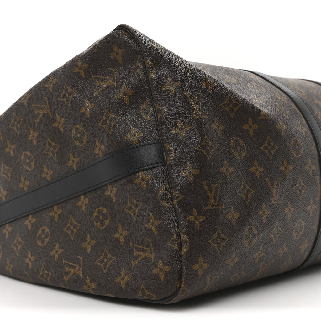 Monogram Macassar Keepall Bandouliere 55
