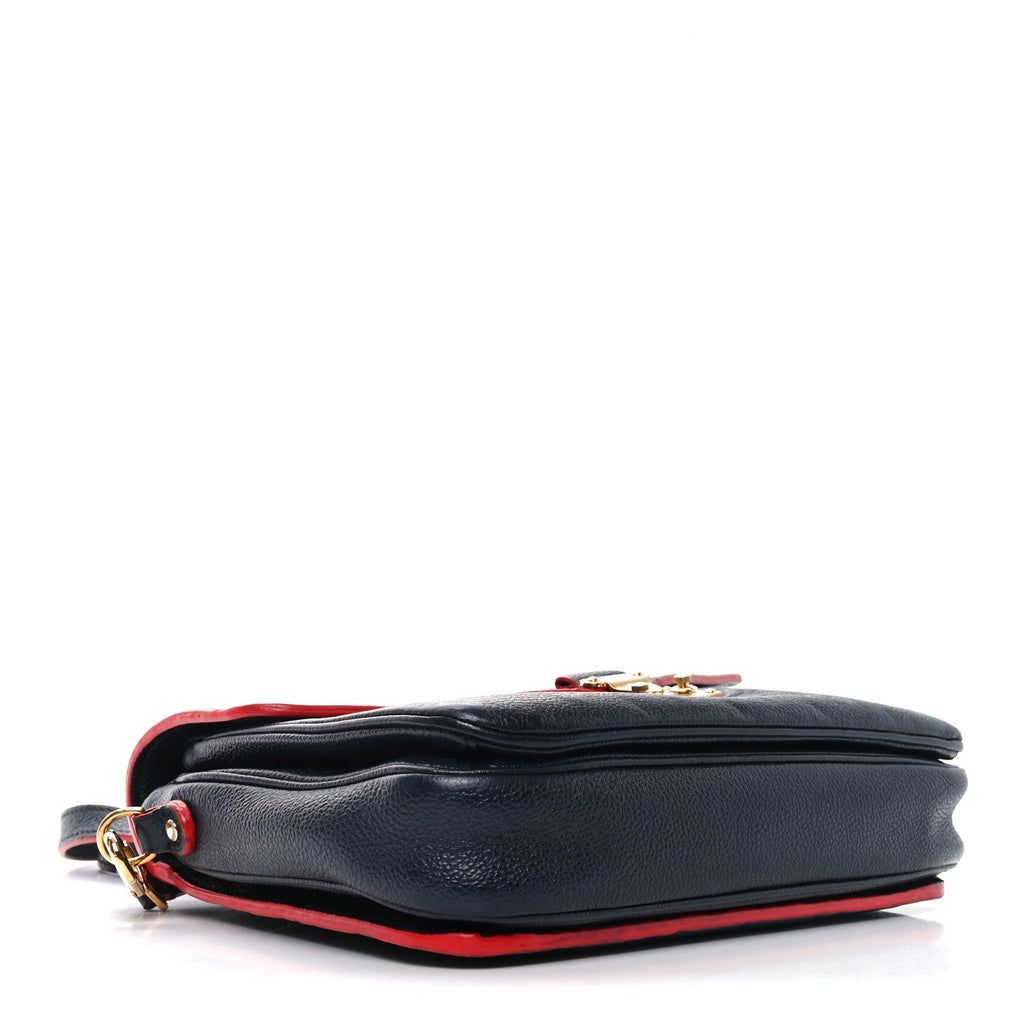 Empreinte Pochette Metis Marine Rouge