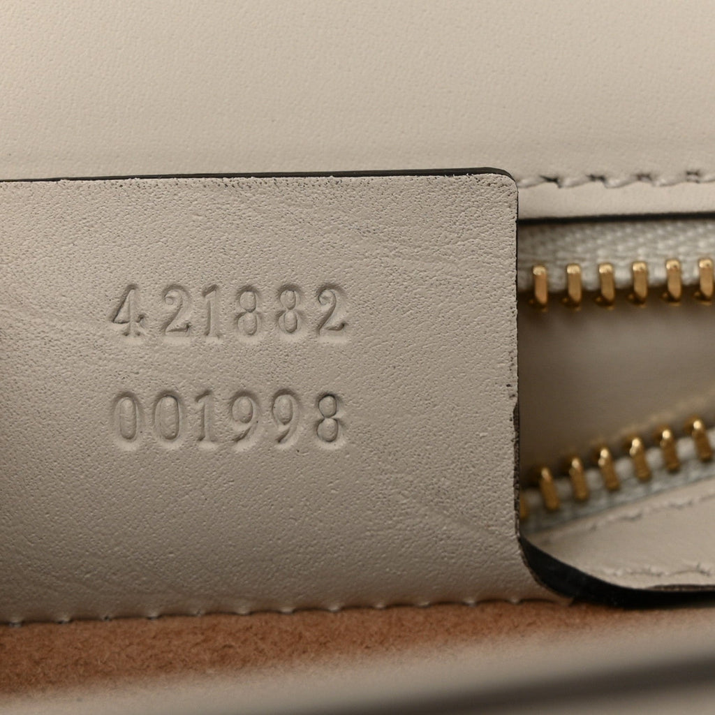 Calfskin Small Sylvie Shoulder Bag Off White