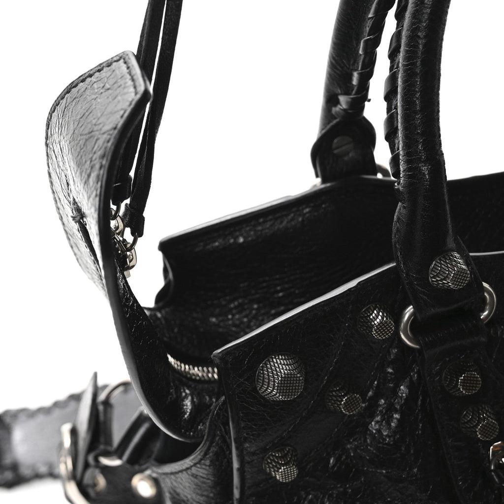 Agneau Arena Neo Cagole City Handbag Black