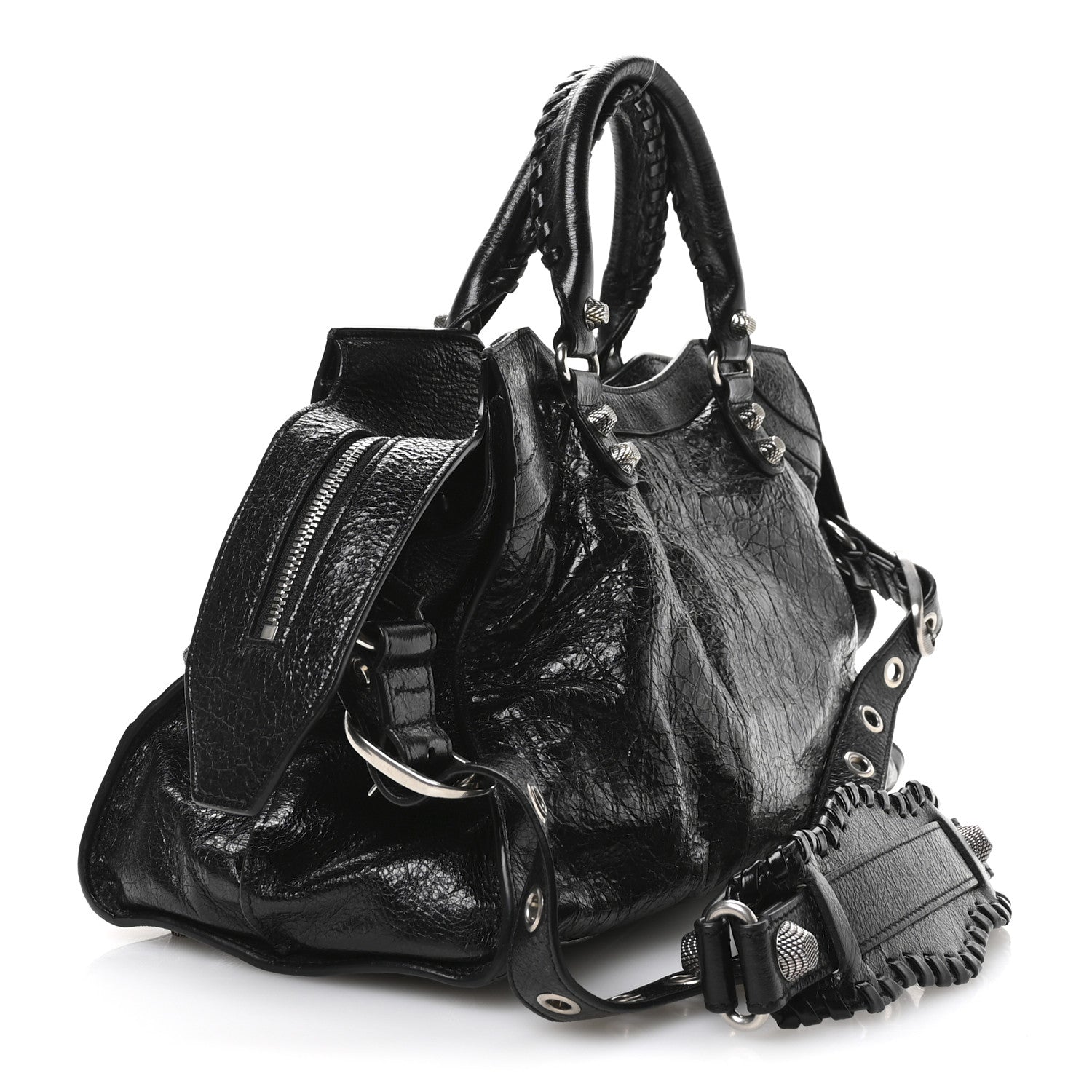 Agneau Arena Neo Cagole City Handbag Black