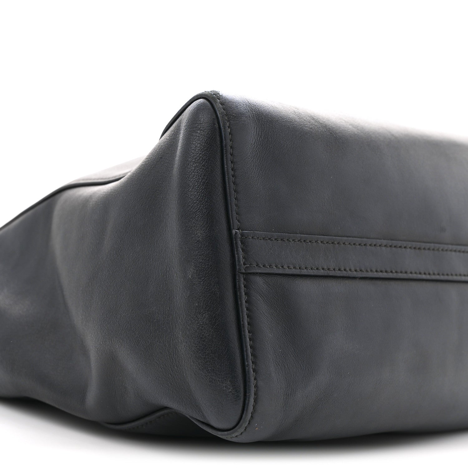 City Calf Tote Black