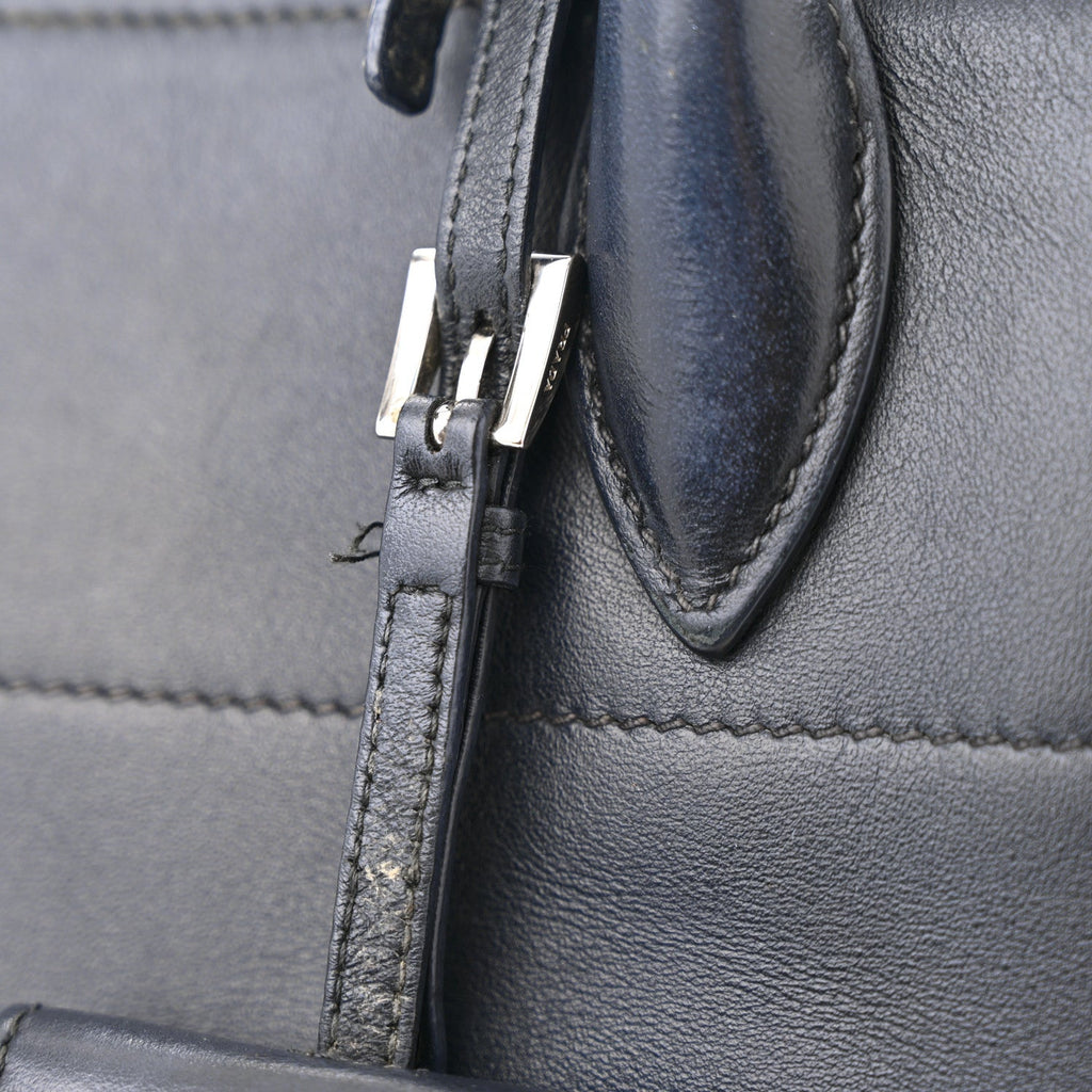 City Calf Tote Black