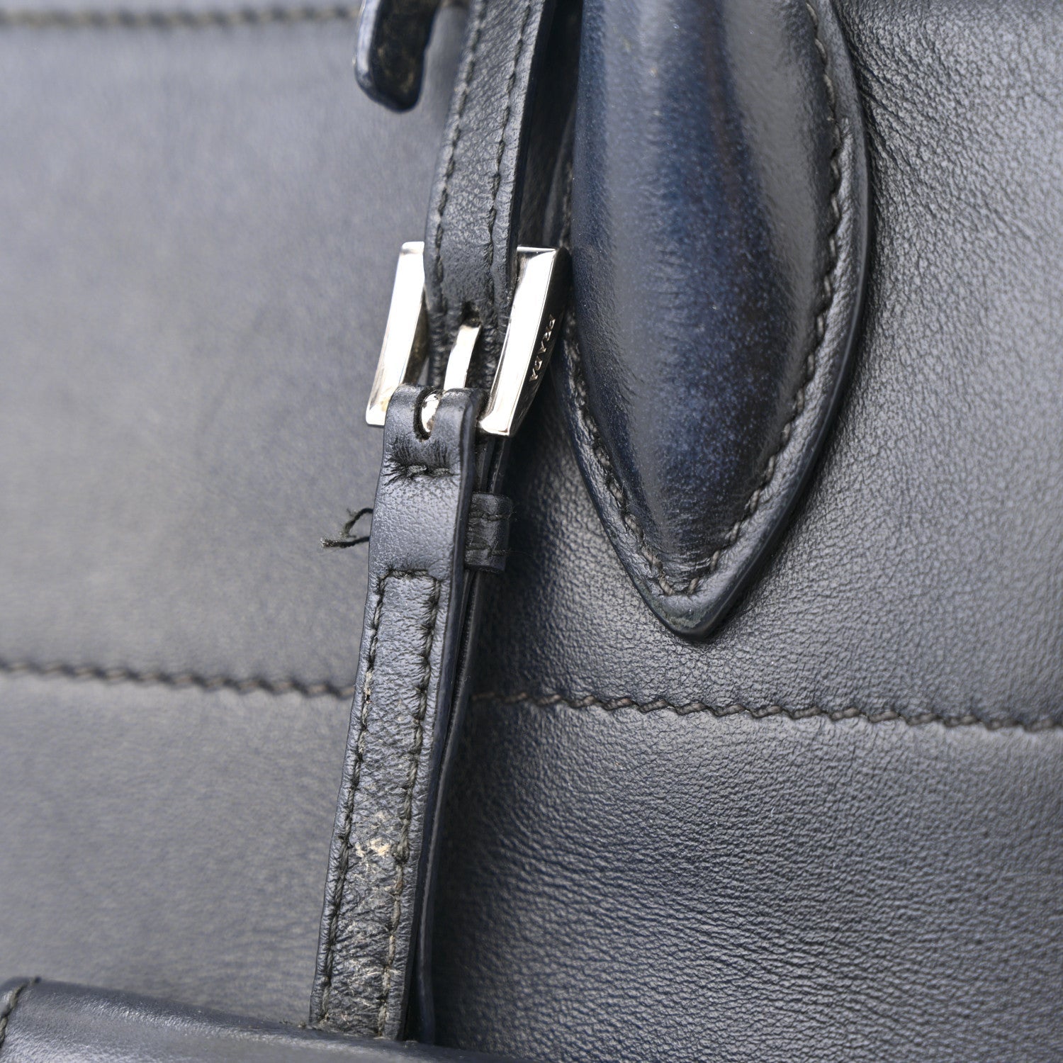 City Calf Tote Black