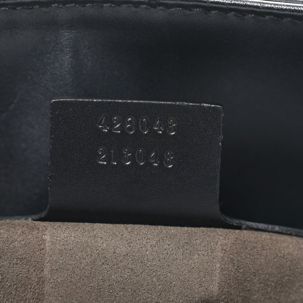 Guccissima Signature Briefcase Black