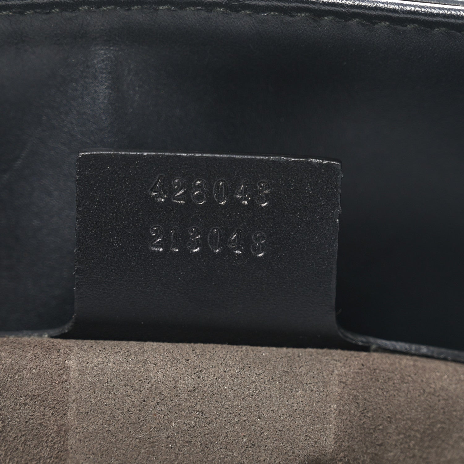 Guccissima Signature Briefcase Black