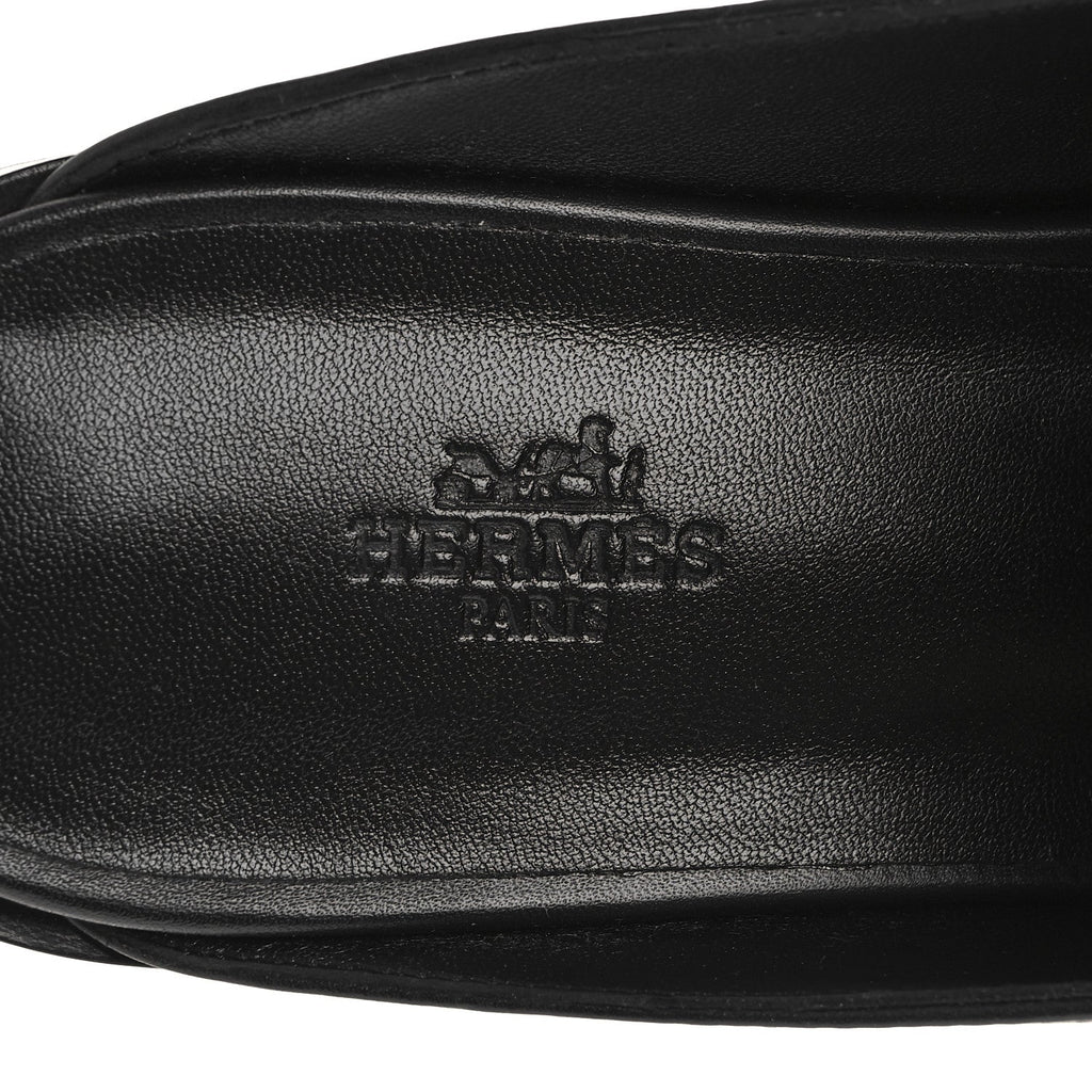 Calfskin Iota Mules 40 Black