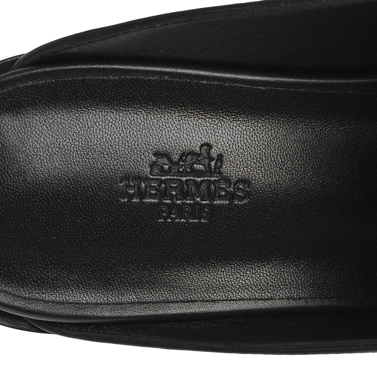 Calfskin Iota Mules 40 Black