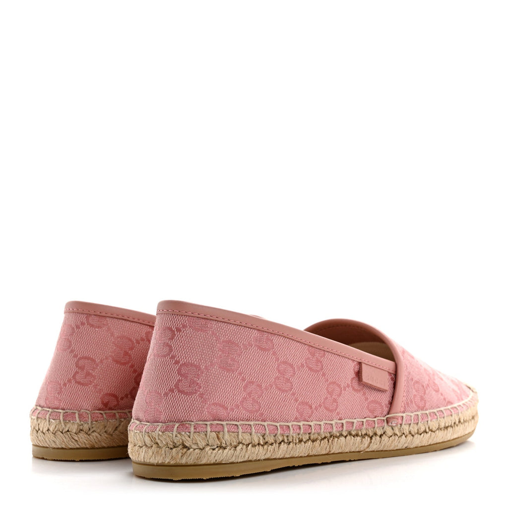 Monogram Espadrilles 37 Soft Pink