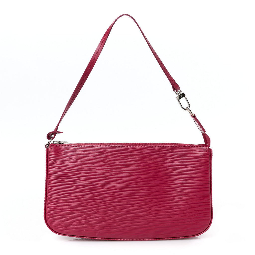 Epi Pochette Accessories NM Fuchsia