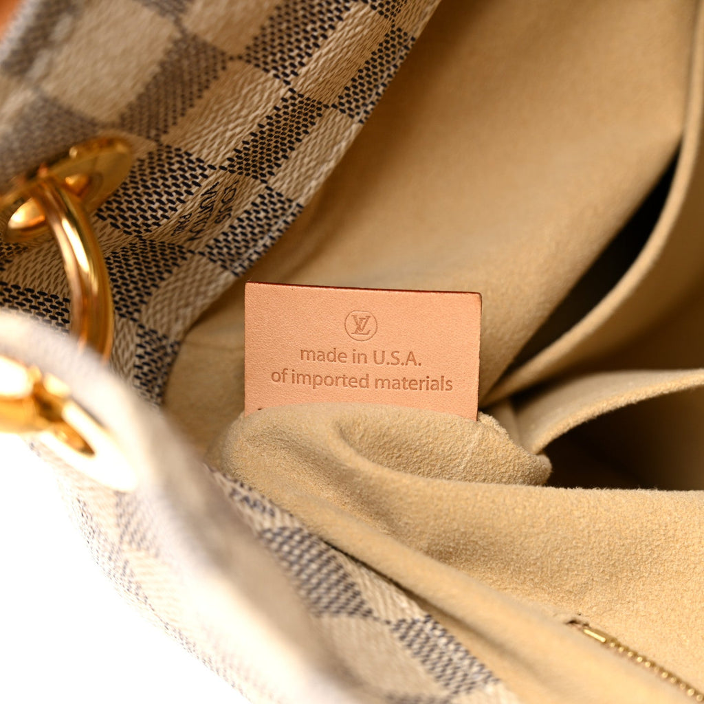 Damier Azur Artsy MM