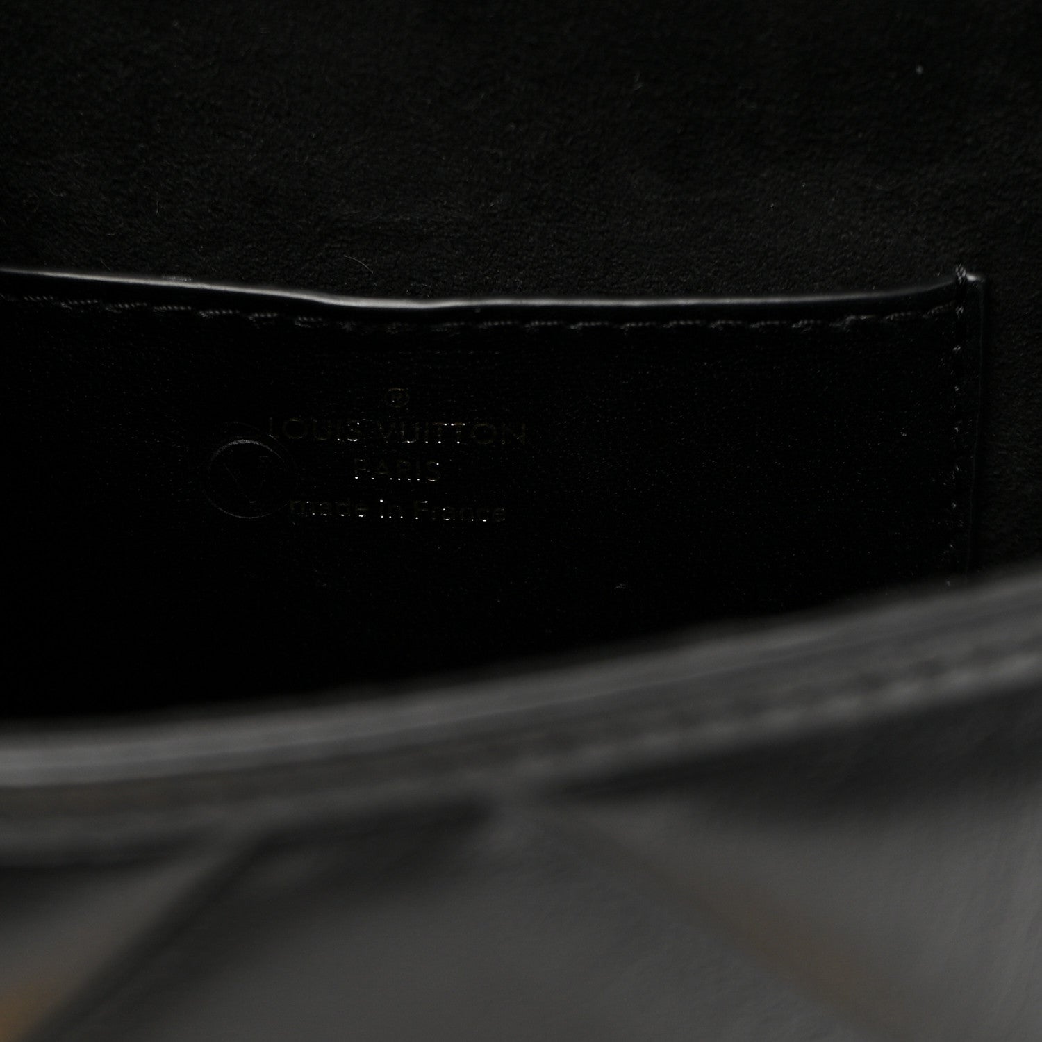 Lambskin Quilted Twist MM Black