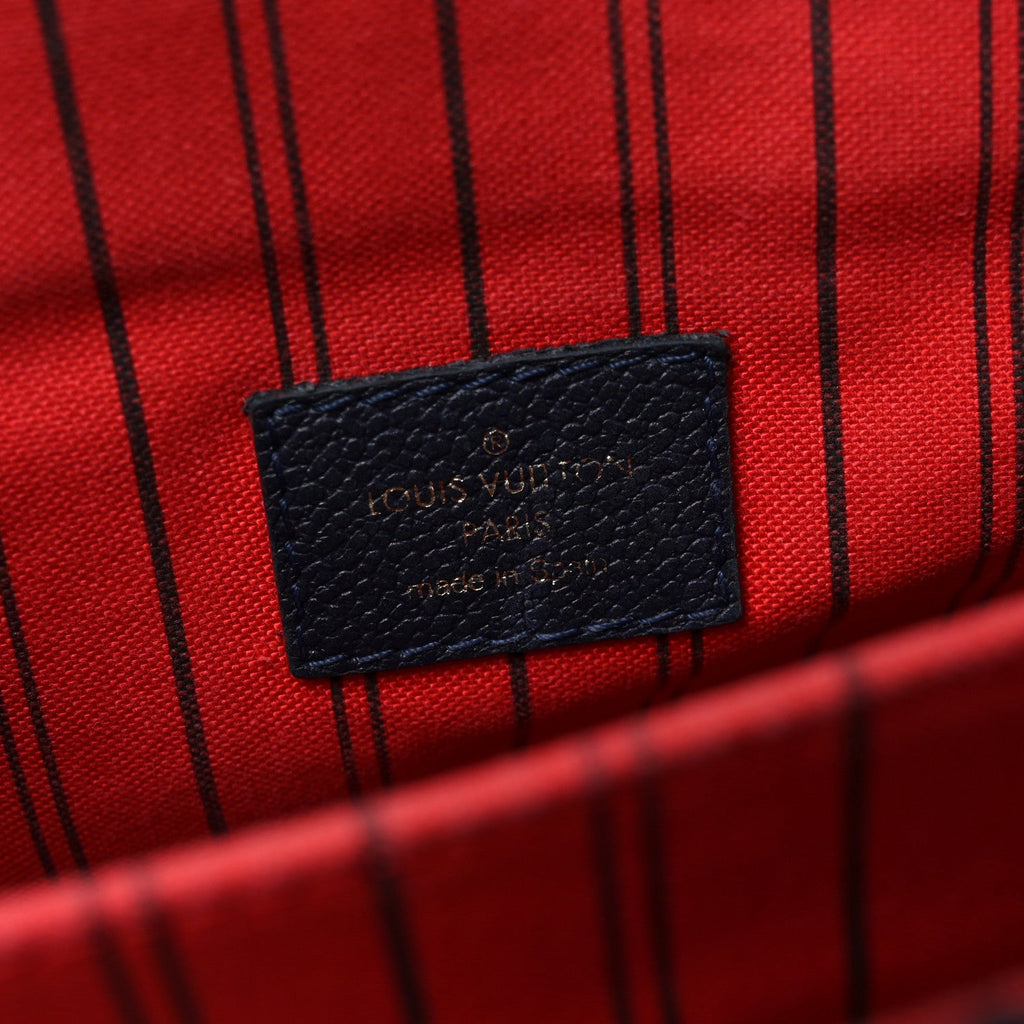 Empreinte Pochette Metis Marine Rouge