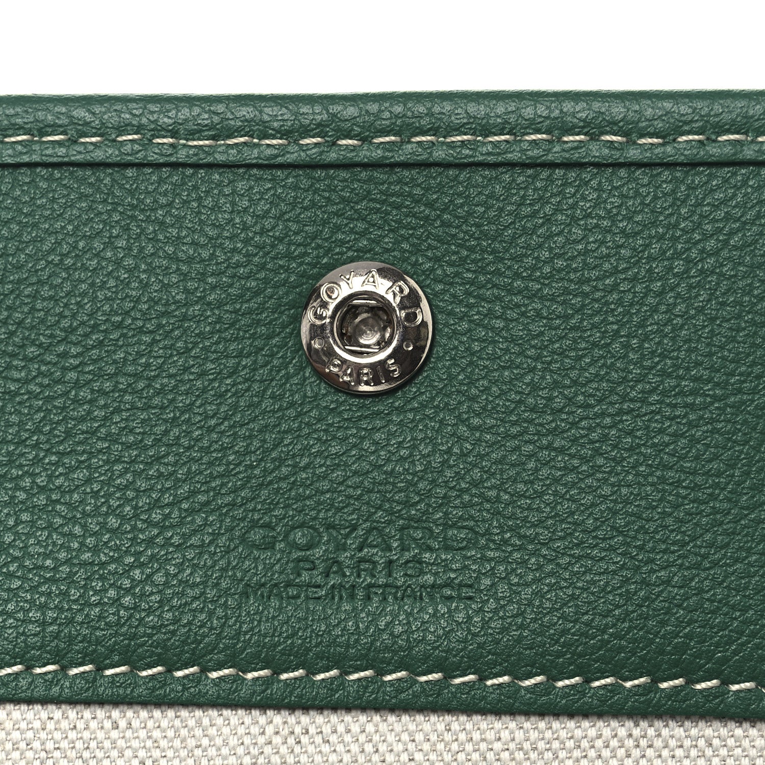 Goyardine Pouch Green