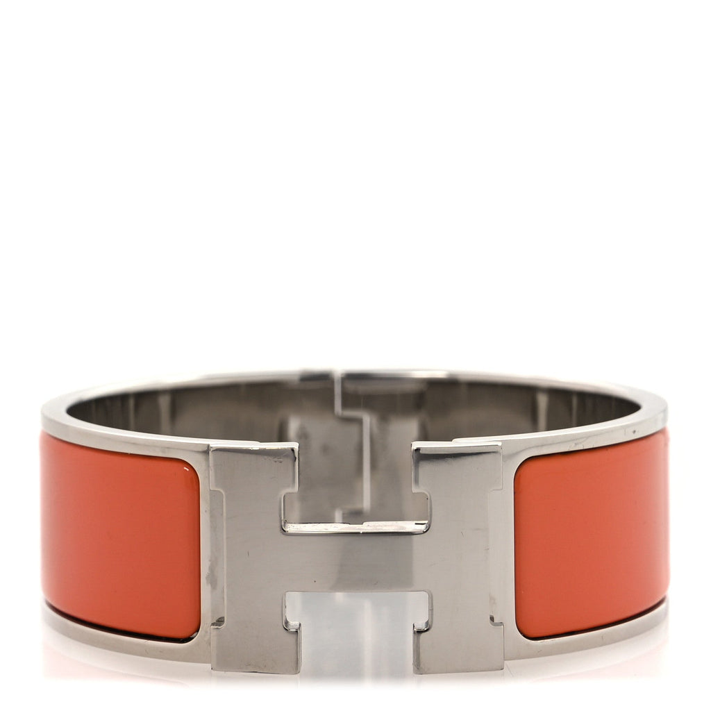 Enamel Wide Clic Clac H Bracelet PM Mango
