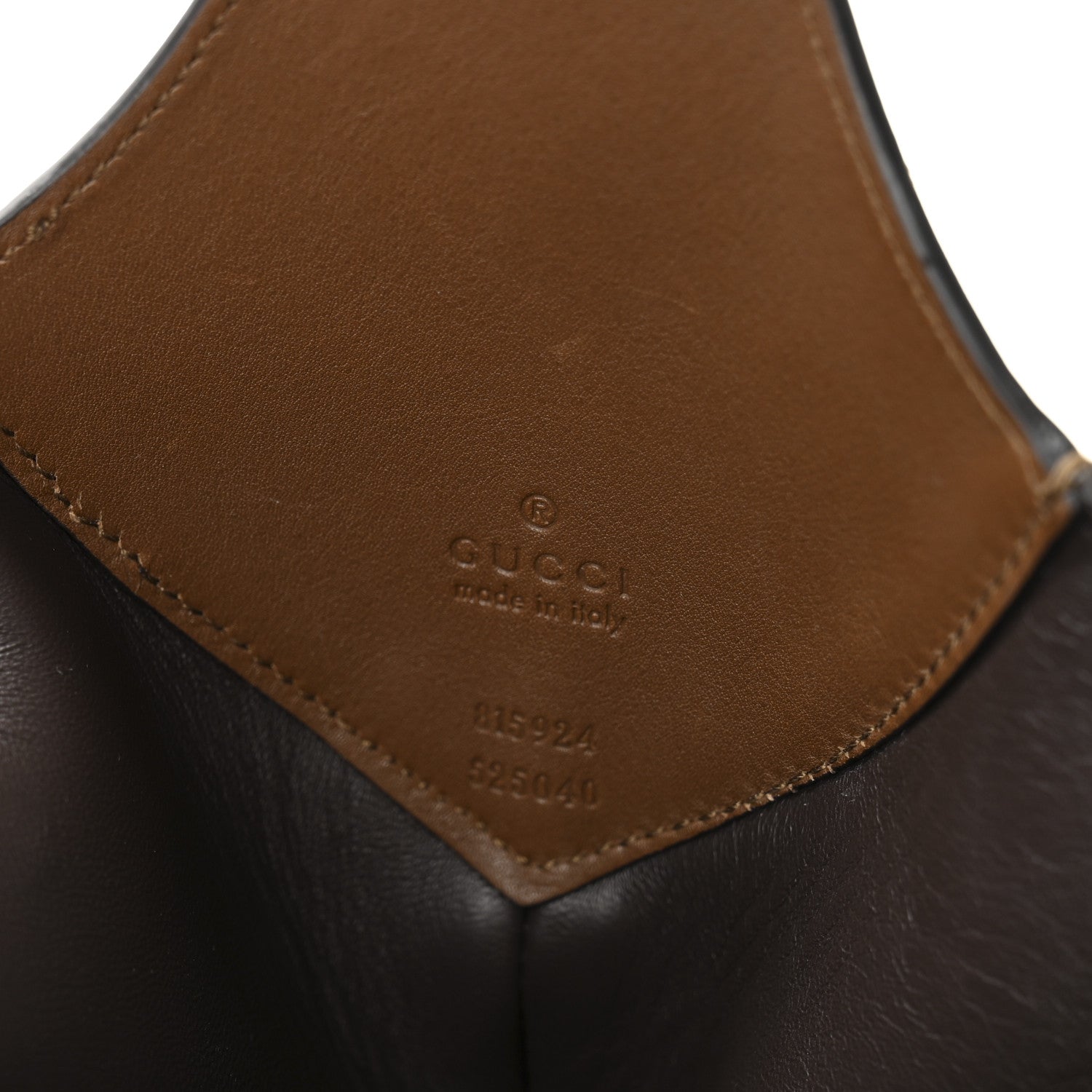 GG Suede B Large Shoulder Bag Brown