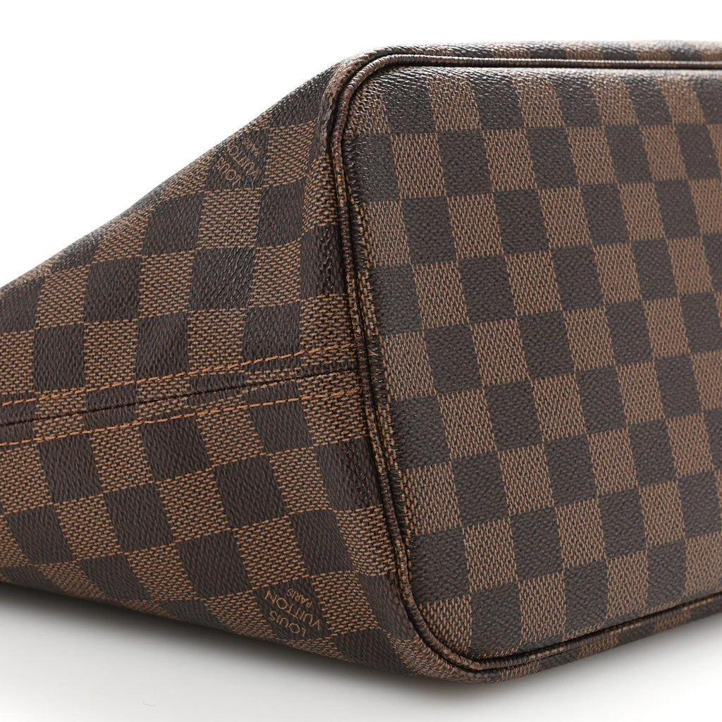 Damier Ebene Neo Neverfull MM Rose Ballerine