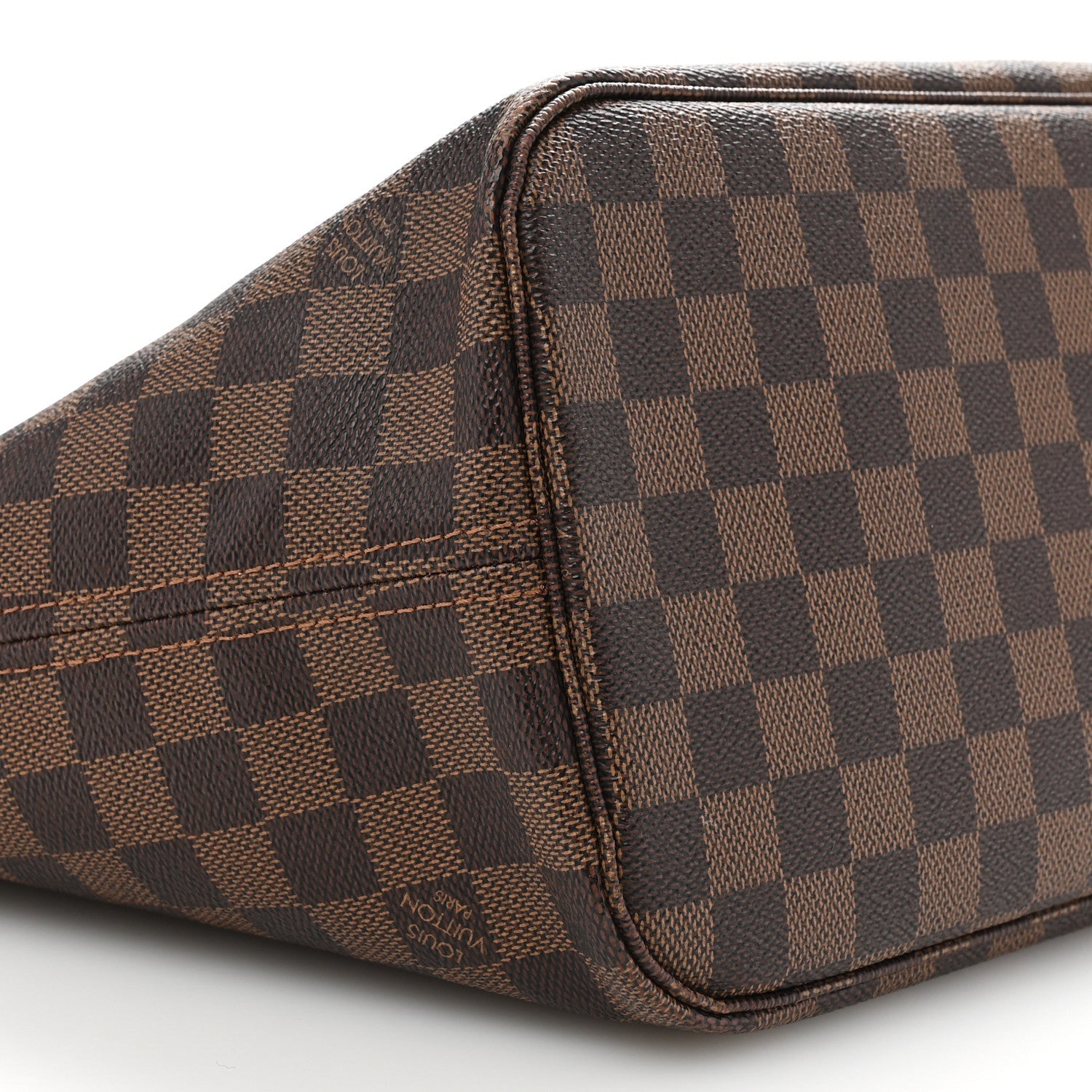 Damier Ebene Neo Neverfull MM Rose Ballerine