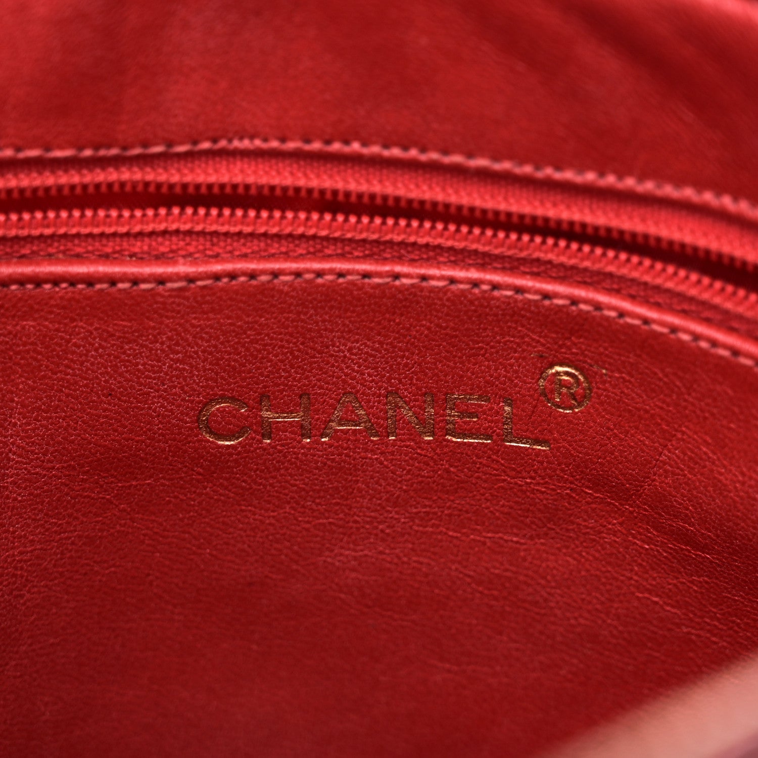 Lizard Quilted Small Tassel Camera Case Burgundy